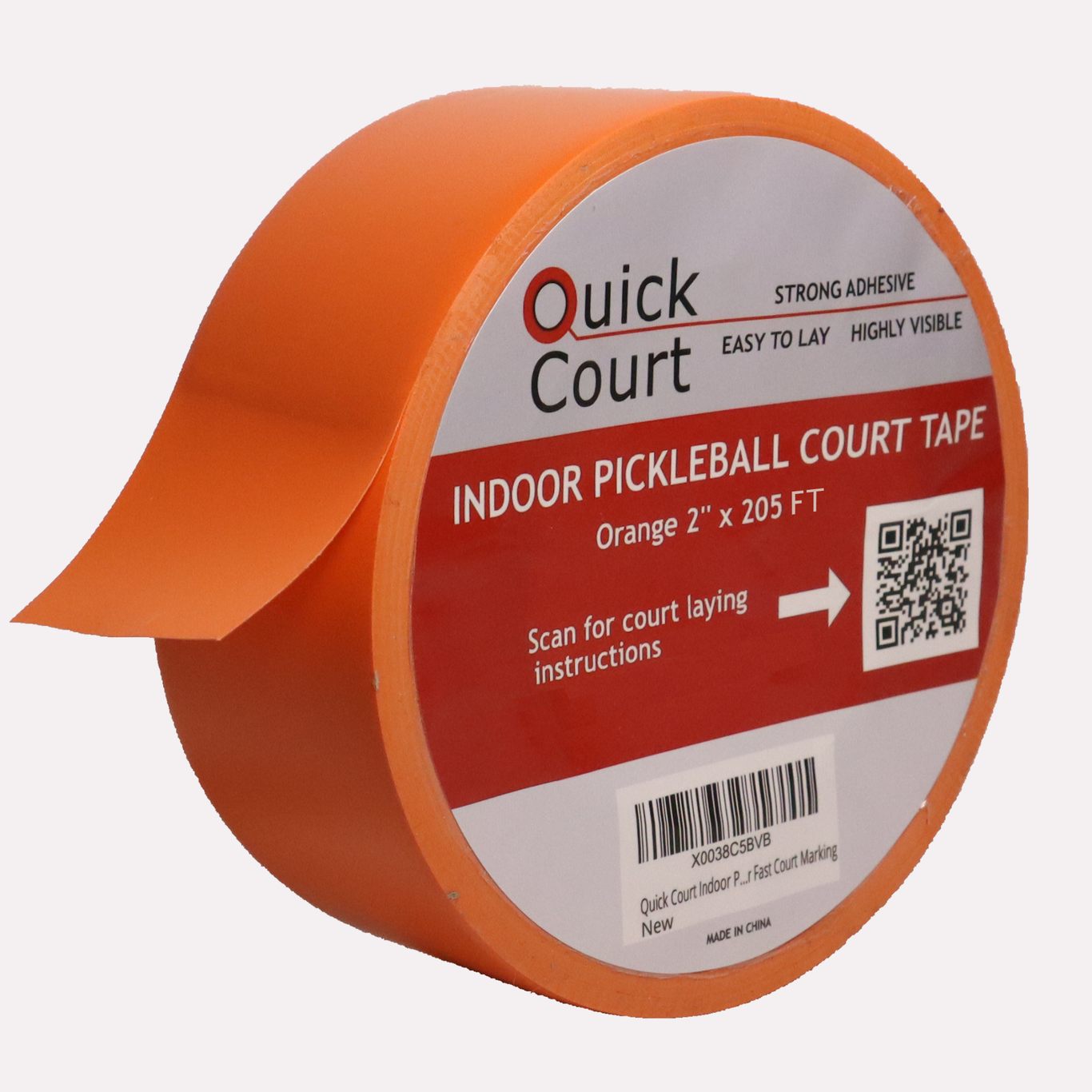 Quick Court Indoor Pickleball Court Marking Tape | Instructions Inside